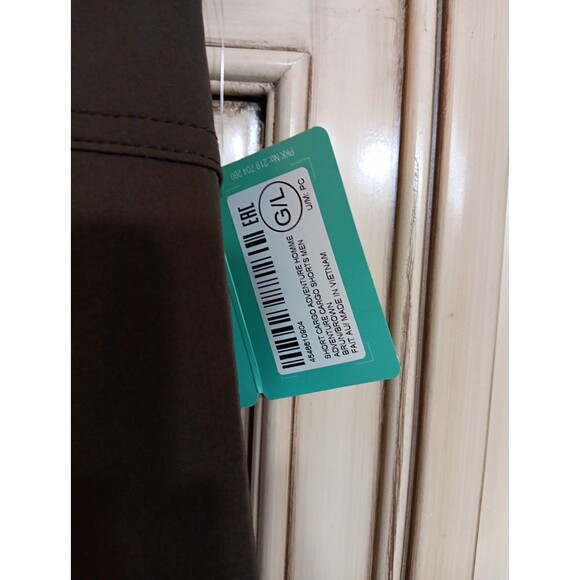 Men's Sea-Doo Adventure Cargo Shorts Large -  Brown - NEW‎ WITH TAGS! - Picture 5 of 6